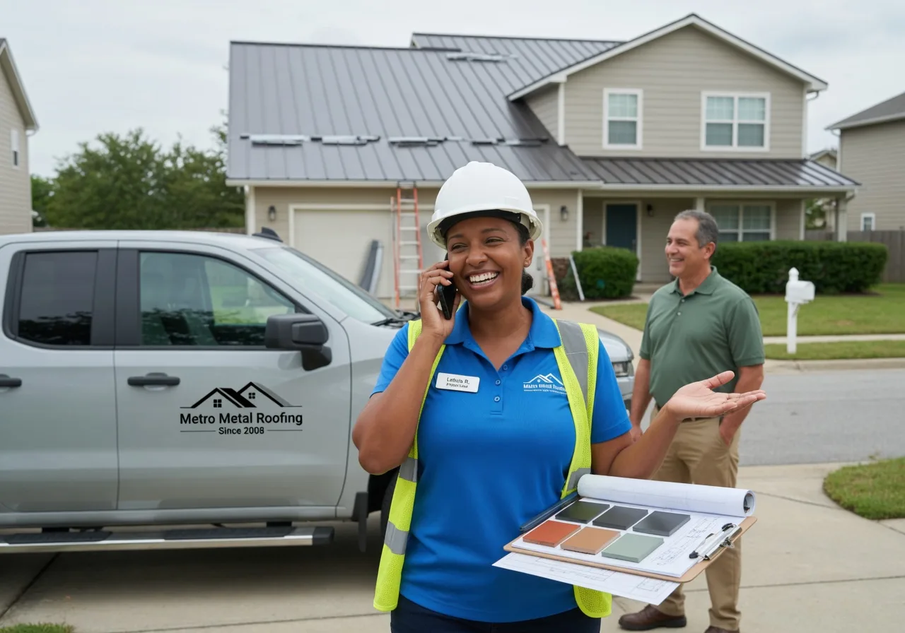 Storm Damage Metal Roof Repair in Philmont, NY